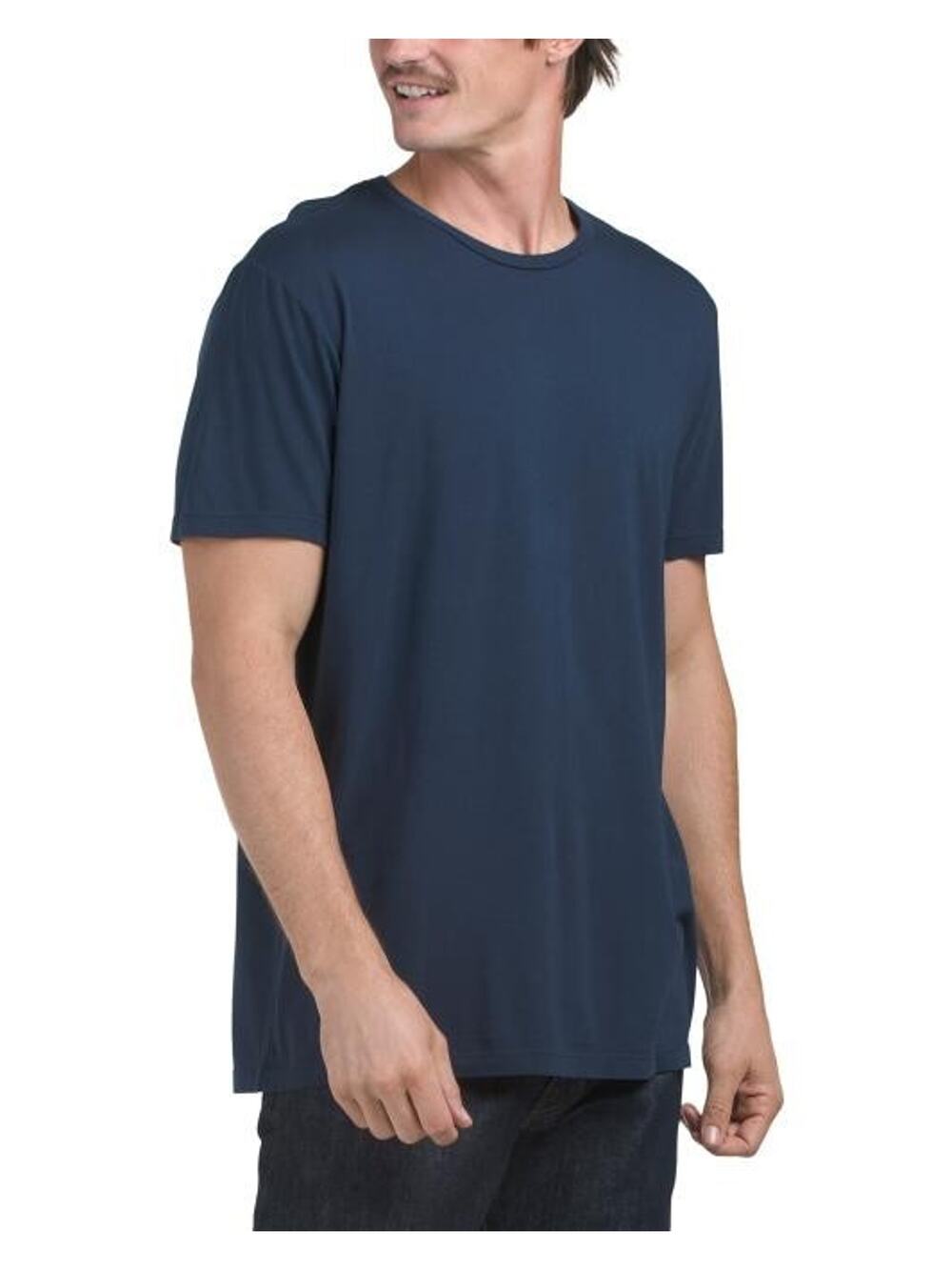 Marine Layer Signature Crew Tee True Navy Small Men's T Shirt NWT